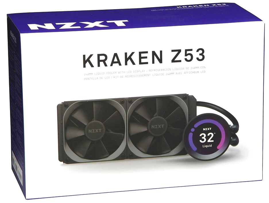 NZXT Kraken Z53 – Nejvýkonnější kompaktní AiO vodník pro procesor