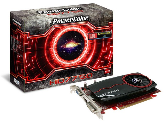 PowerColor představuje trojici grafických karet Radeon HD 7750 s GDDR3