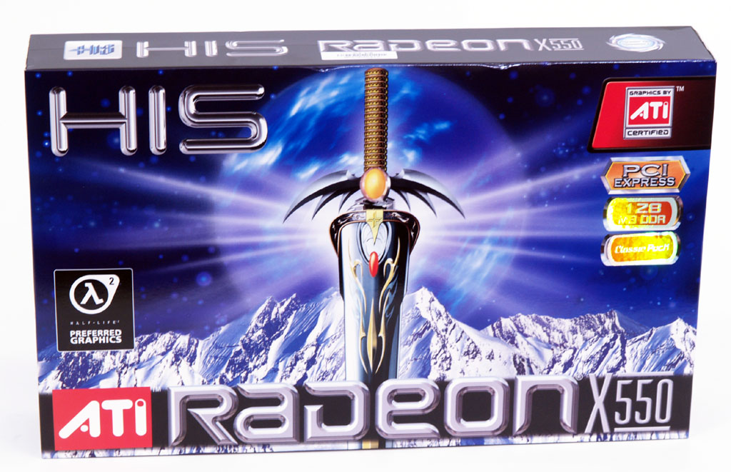 HIS Radeon X550 - Nově příchozí nebo starý známý?