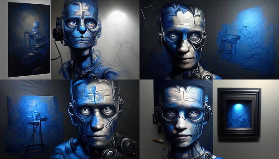 008-roma6812_robotic_artist_painting_blue_image_in_dark_stud