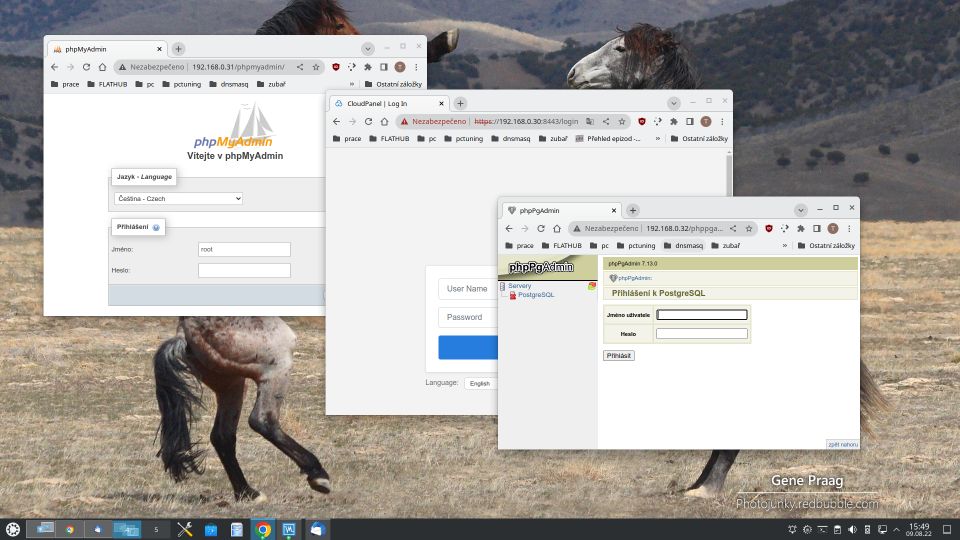 Domácí server: Ovládáme linuxový server z webového prohlížeče