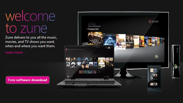 Zune Market i mimo USA