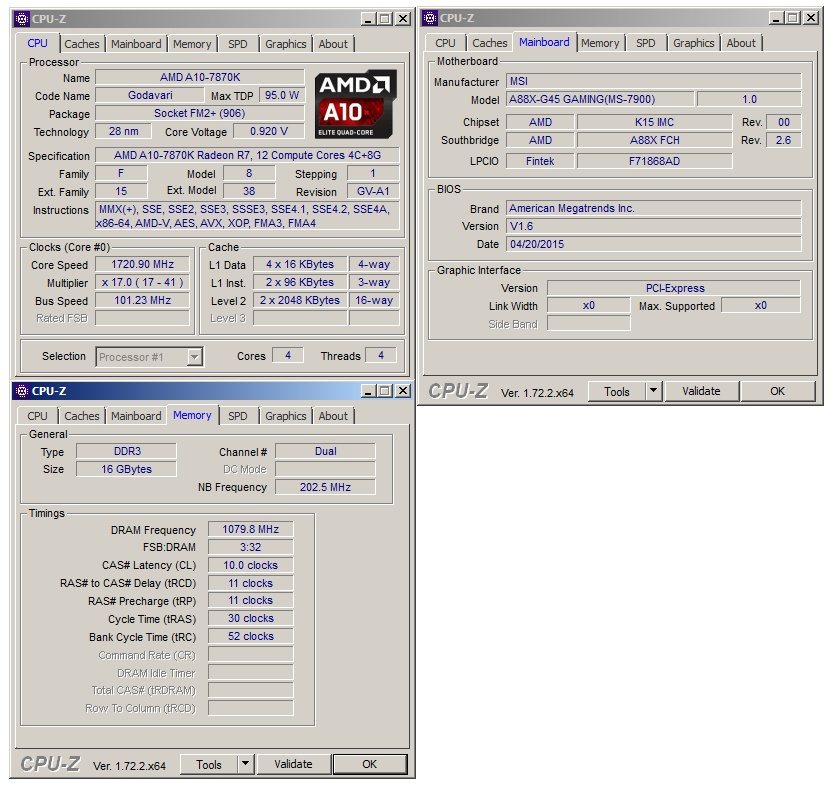 AMD A10-7870K Godavari = refresh Kaveri 