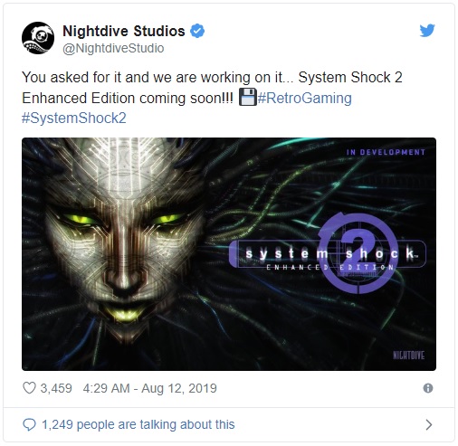 Legendární System Shock 2 se dočká Enhanced Edition