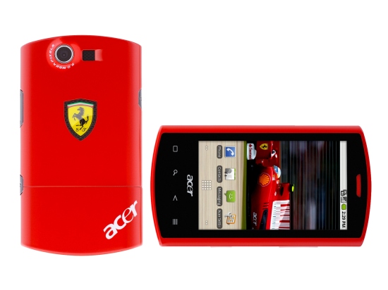 Acer Liquid E Ferrari special edition - výjimečný komunikátor