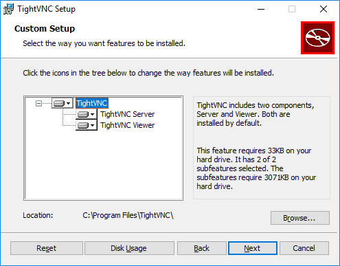 Instalace TightVNC