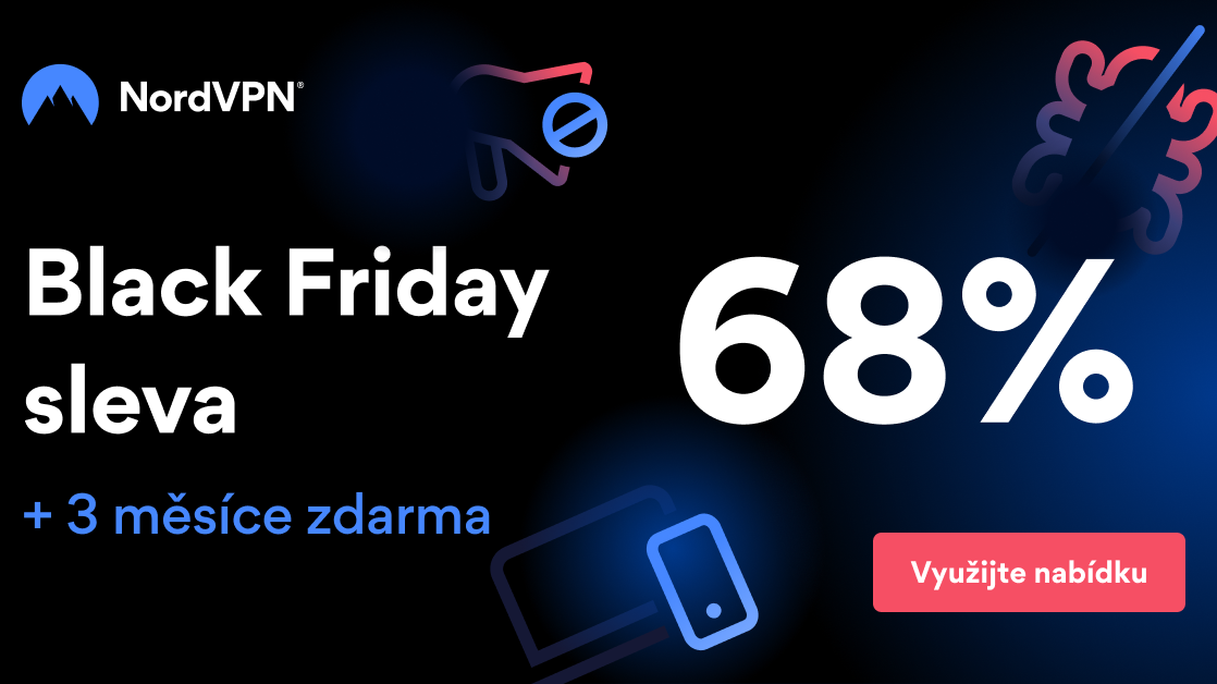 Ušetřete v akci od NordVPN stovky korun, služba nabízí 68% slevu a 3 měsíce navíc