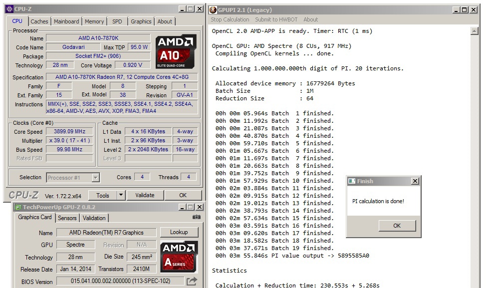 AMD A10-7870K Godavari = refresh Kaveri 