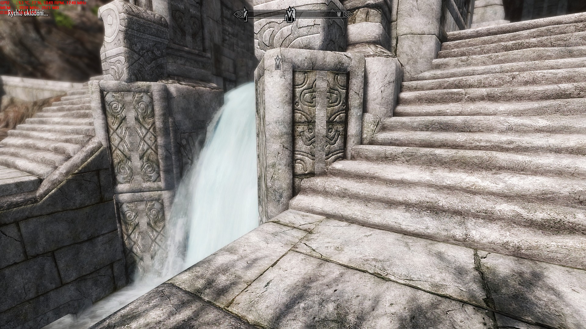 Markarth, Noble Skyrim. Kamenné stavby tesal zručnější kameník.