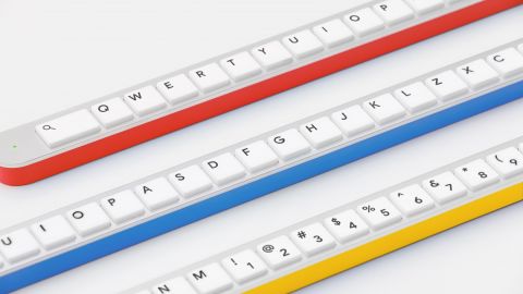 Google ukázal fyzickou Gboard klávesnici, sotva se vejde na stůl