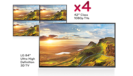 LG bude na CES 2013 vystavovat 55 a 65 palcové televize s rozlišením 4K