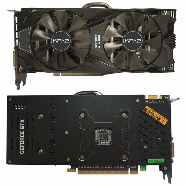 KFA2 odhalilo podobu svých chystaných grafických karet GeForce GTX 960