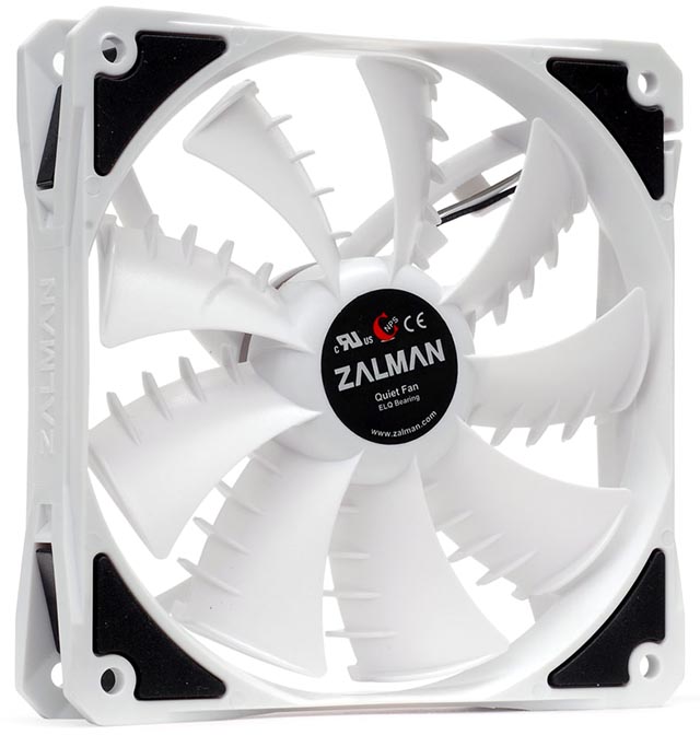 Zalman ZM-SF3 - ventilátor s tichým chodem na vyšších otáčkách