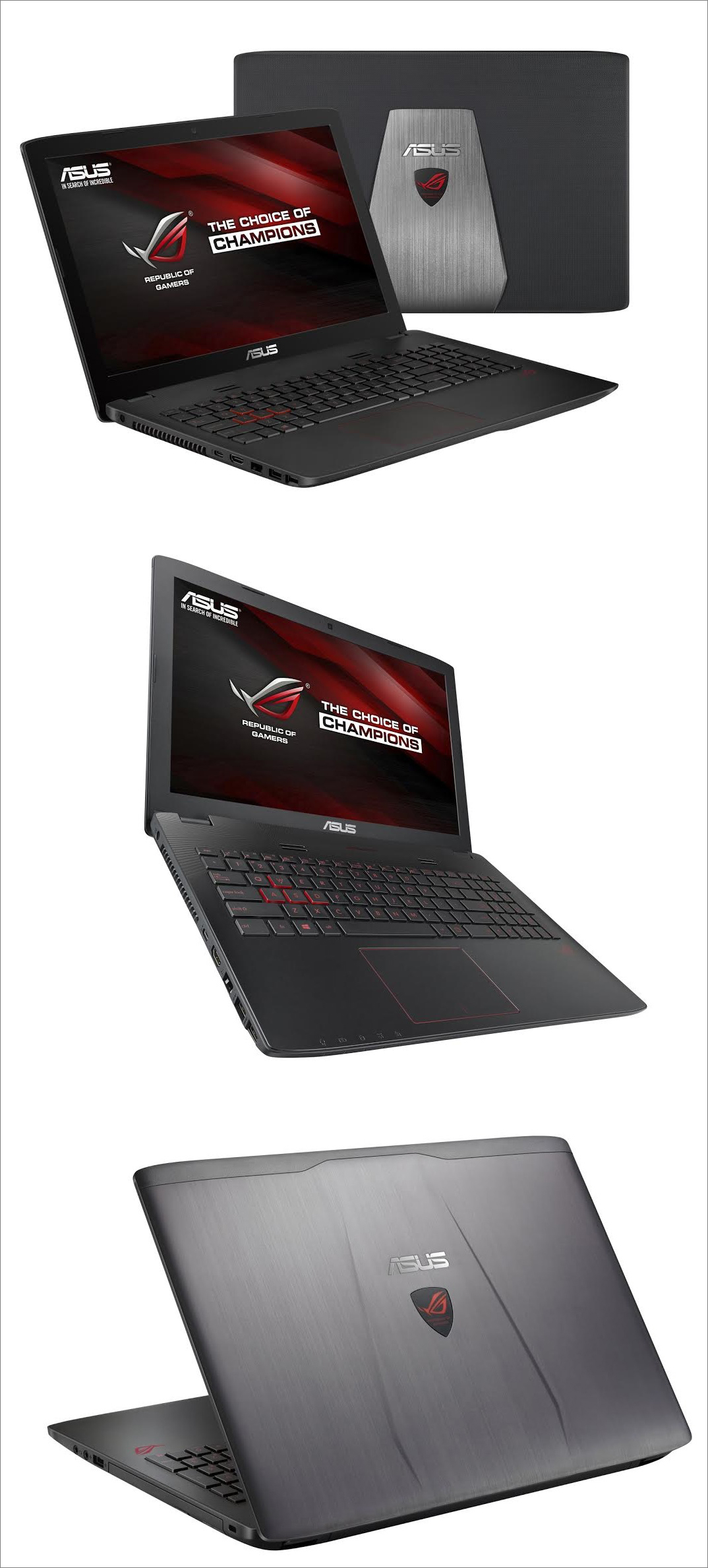 Asus uvedl na český trh herní notebooky ROG GL552