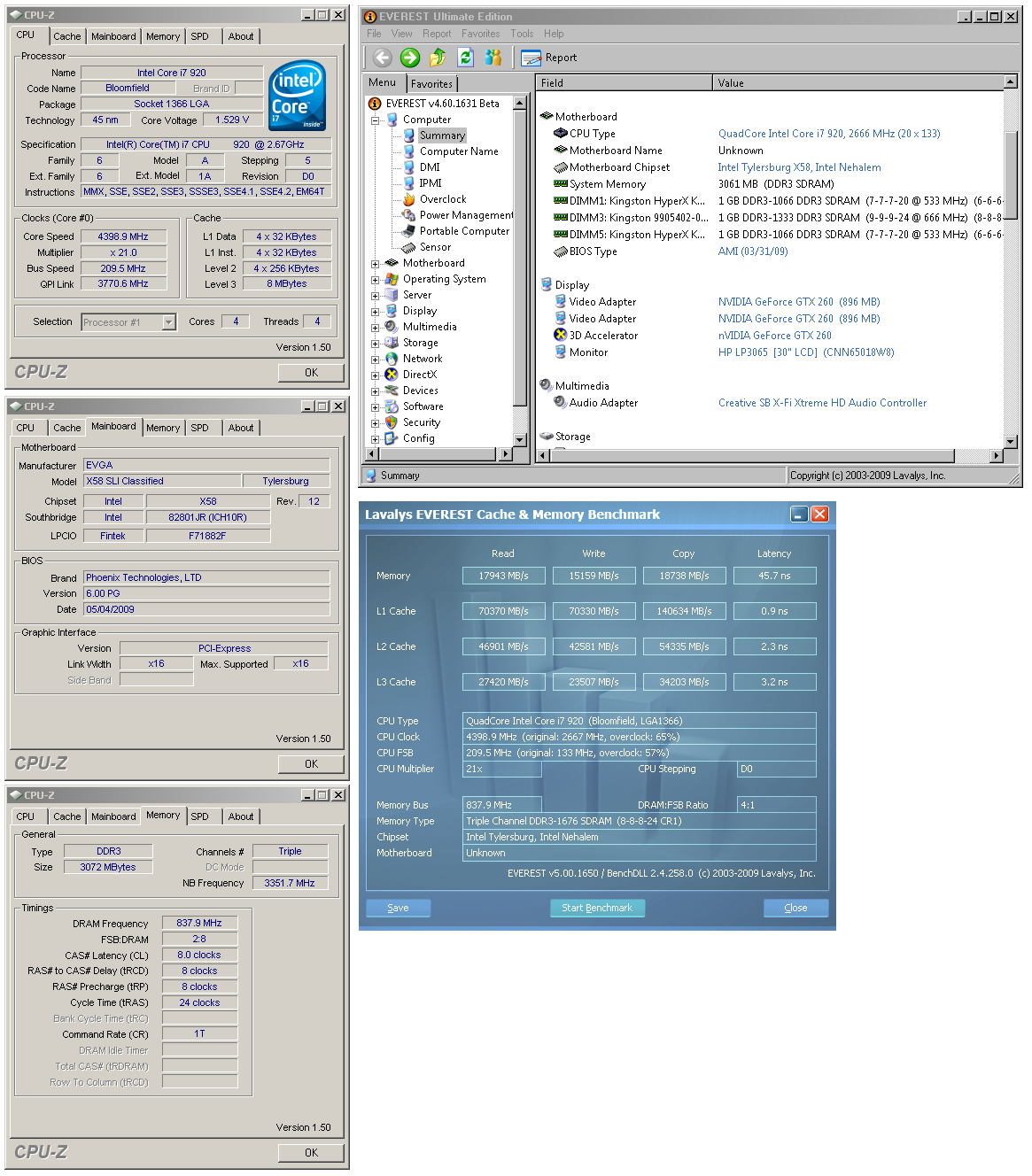 Intel Core i7 920 - Srovnání výrobních revizí C0 a D0