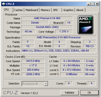 Phenom II X4 965 a 975 Black Edition - AMD zrychluje