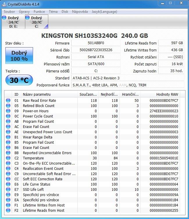 Kingston HyperX 3K – dostupnější cena, vyšší spolehlivost
