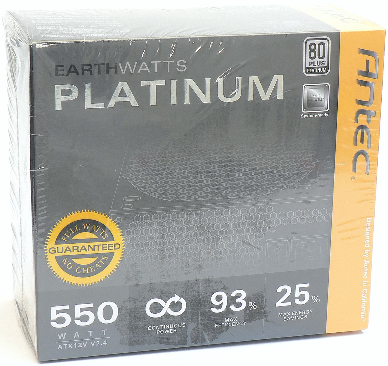 Antec Earthwatts Platinum 550 W: nejlevnější platinový 