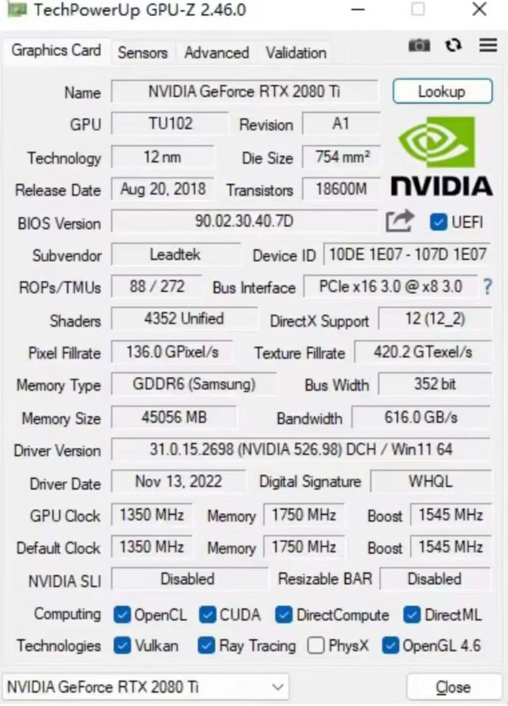 Hardcore PC tuning – upravená RTX 2080 Ti dostala 44 GB paměti