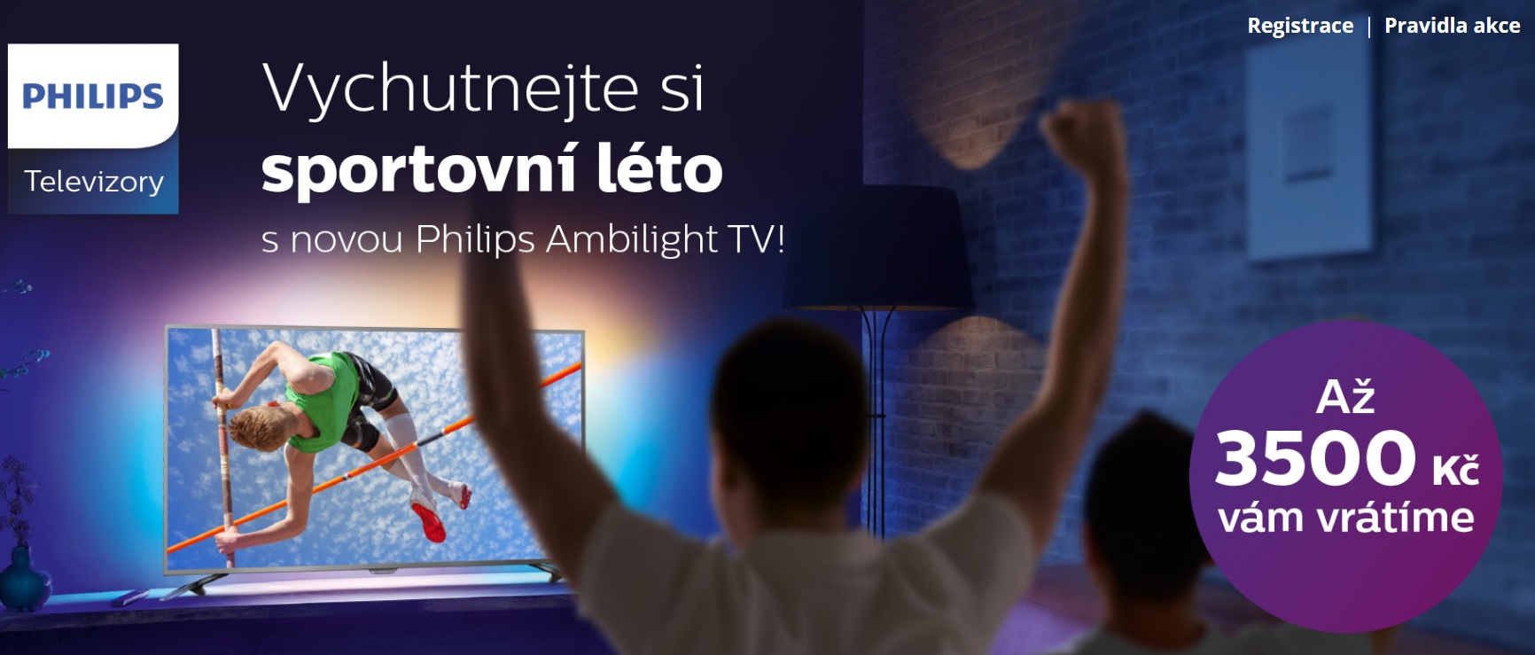 Philips vrací peníze zpět při koupi televizoru s Ambilightem