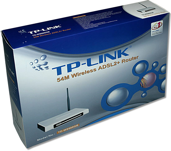 TP-LINK TD-W8900GB: ADSL2+ modem, router a WiFi v jednom