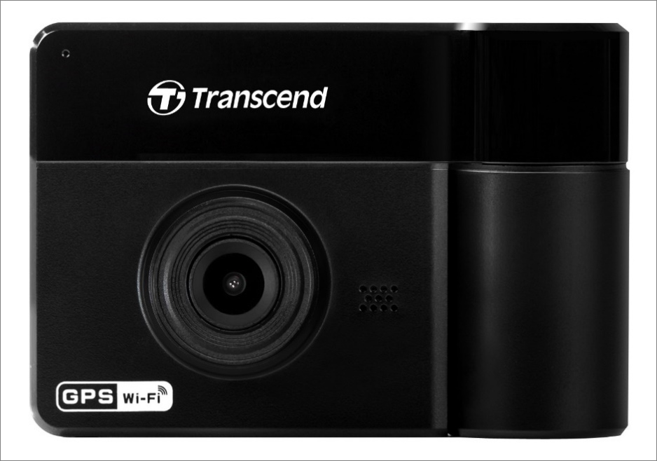 Transcend DrivePro 550: Bezpečnostní kamera do auta se dvěma objektivy