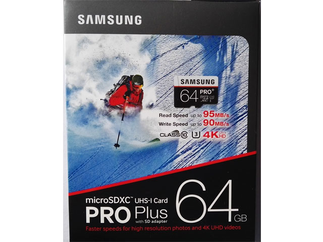 Samsung micro SDXC 64GB PRO Plus