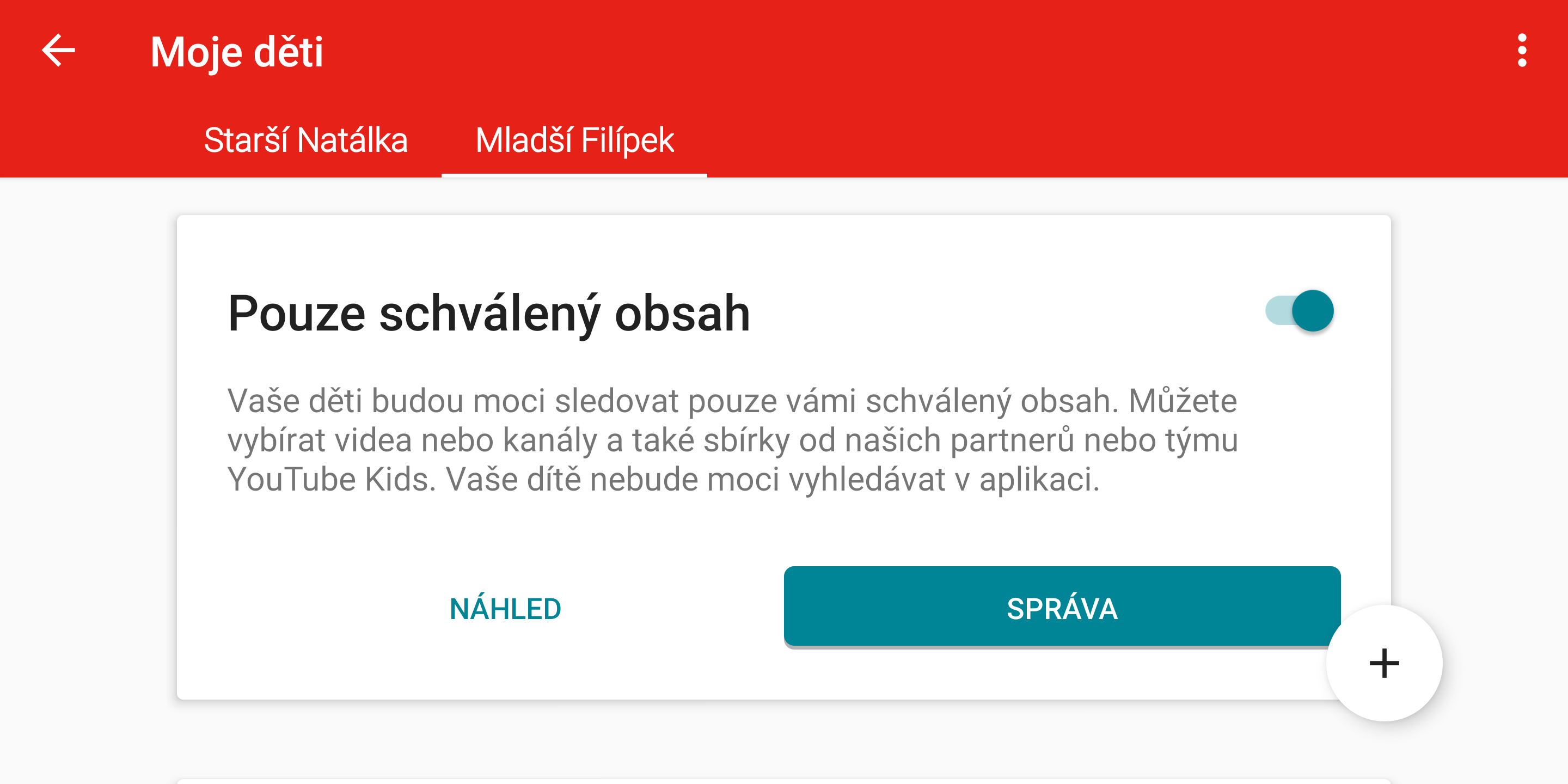 YouTube Kids je ode dneška i v Česku