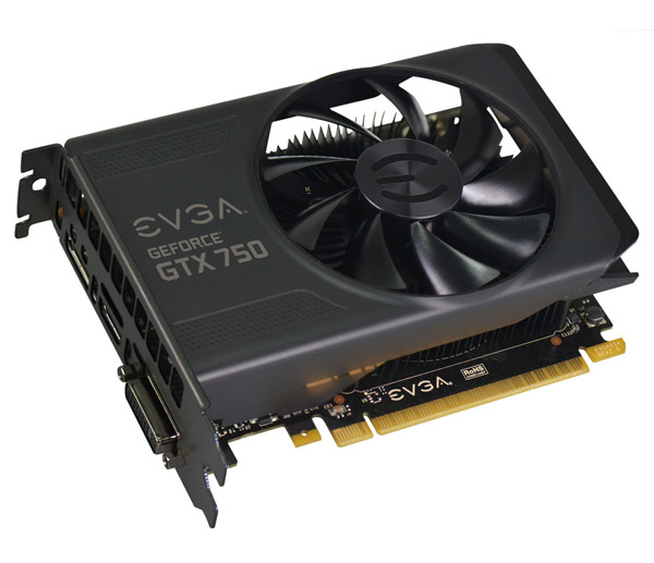 EVGA oznámila vydání dvou variant grafické karty GeForce GTX 750 se 2 GB pamětí