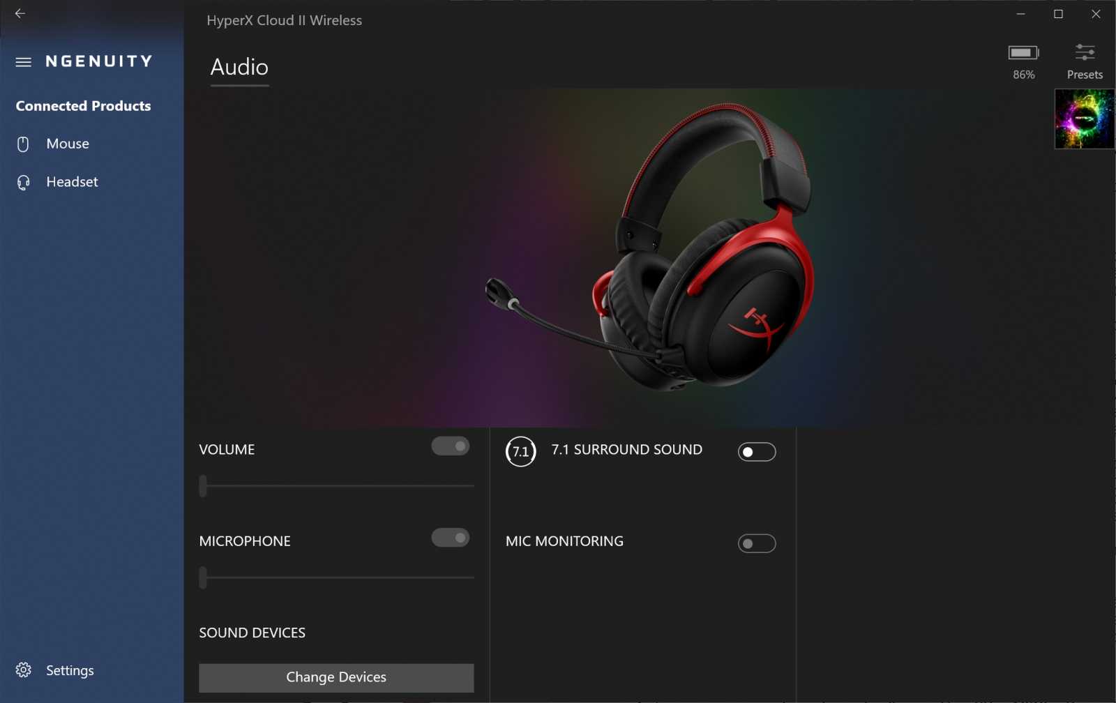 HyperX Cloud II Wireless – prověřený  veterán bez drátů