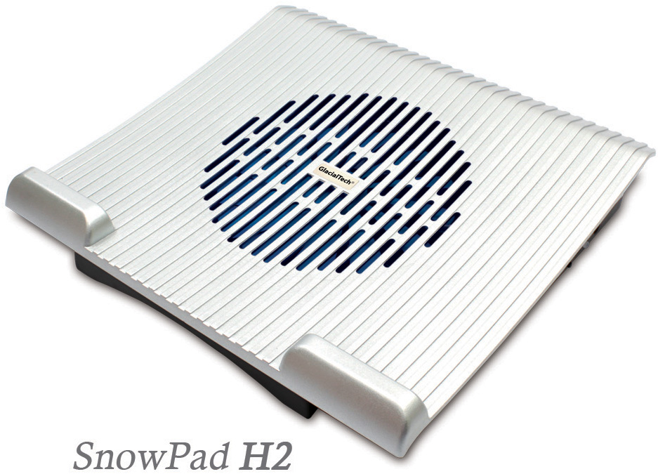 GlacialTech SnowPad N1 a H2: sněhobílé chladící podložky pod notebook