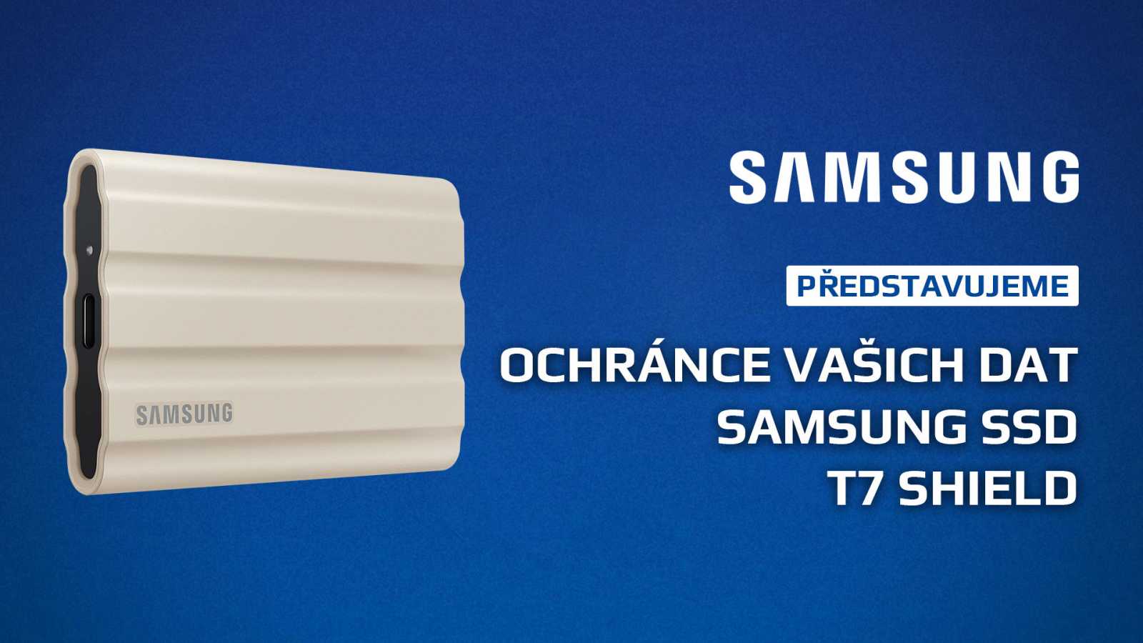 Samsung T7 Shield – rychlý, spolehlivý a nově i extra odolný externí SSD disk