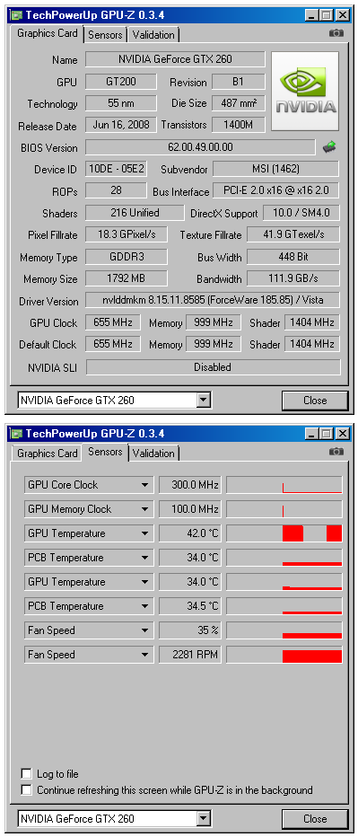 MSI N260GTX Lightning Vyladěná "dvěstěšedesátka"