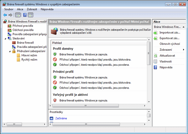 Vistalizace 3: optimalizace systému - první část