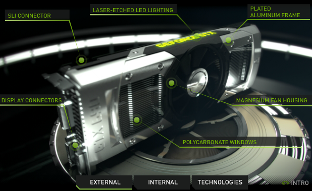 GeForce GTX 690 odhalena, monstrum za 999 USD!