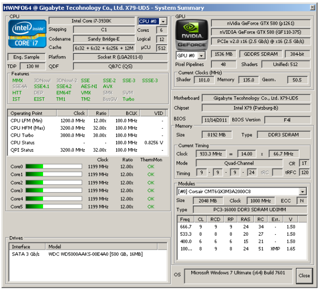 Intel Core i7-3930K – výkonný Sandy Bridge E pro masy?