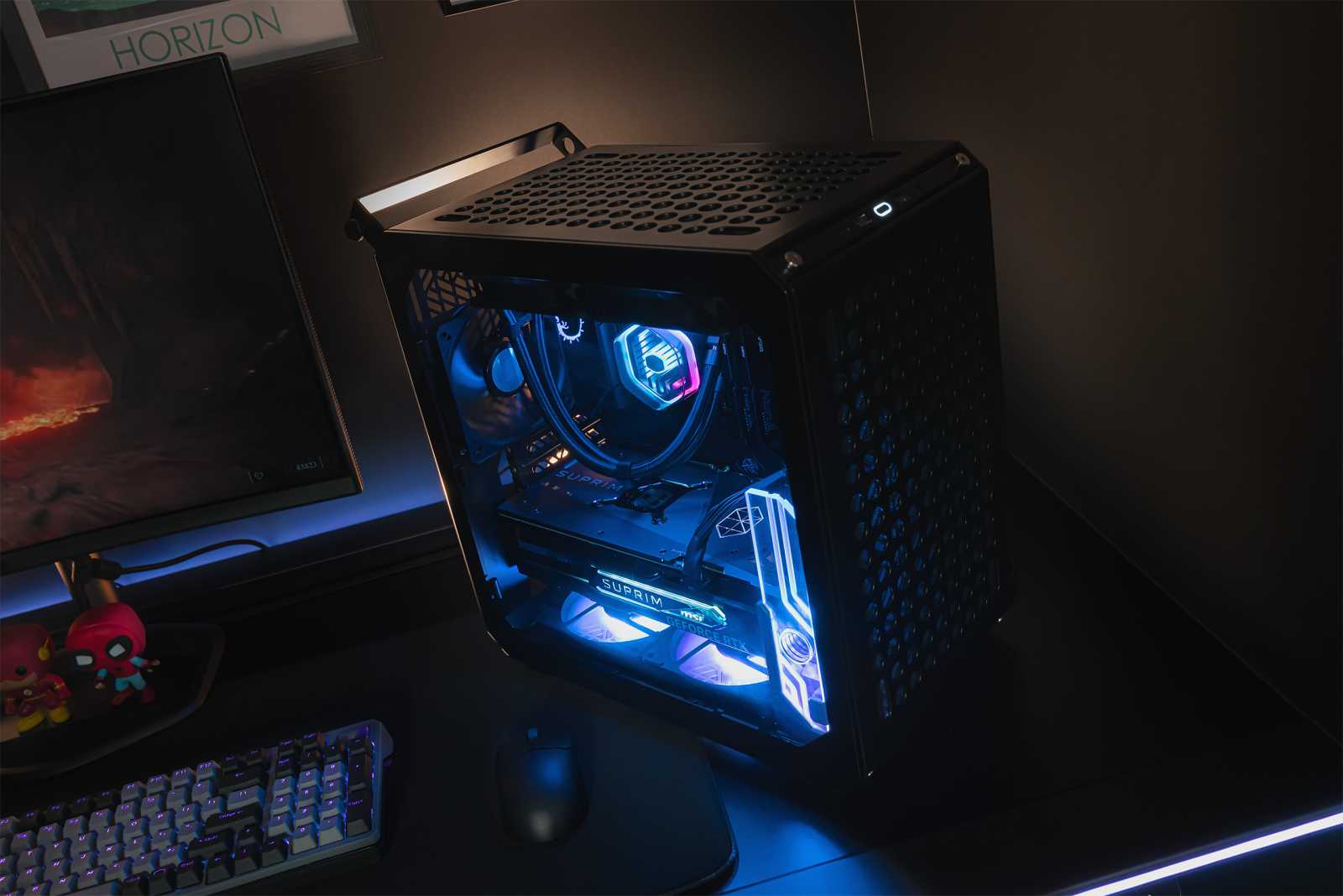 Test skříně Cooler Master Qube 500 FlatPack: Udělej si sám