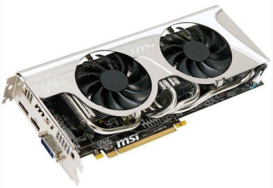 MSI Radeon HD 5830 s chladičem Twin Frozr II