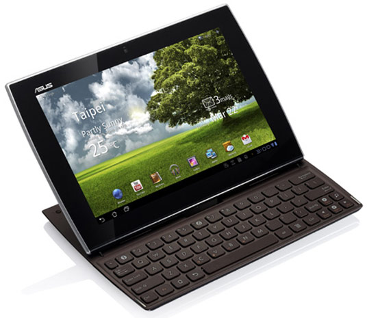 Tablet ASUS Eee Pad Slider: Transformer s QWERTY klávesnicí dorazí již brzy