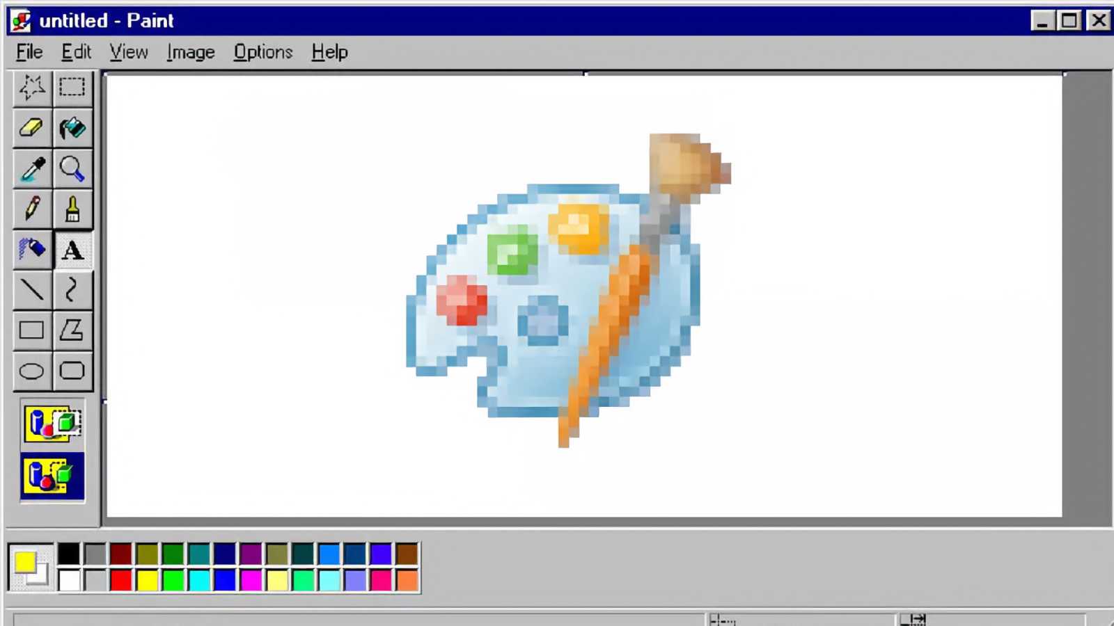 Paint 1. Paint Windows XP. Графический редактор Paint для Windows XP. Microsoft Paint Старая версия. MS Paint виндовс 95.