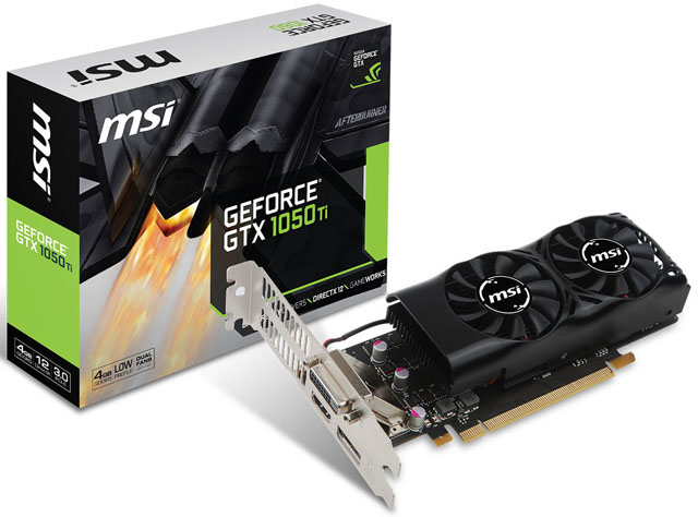 MSI chystá vydání svojí první verze grafiky GTX 1050 Ti s nízkým profilem 