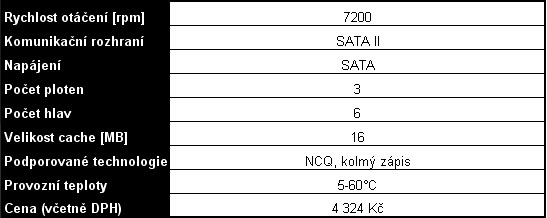 Test sedmi disků SATA 500GB