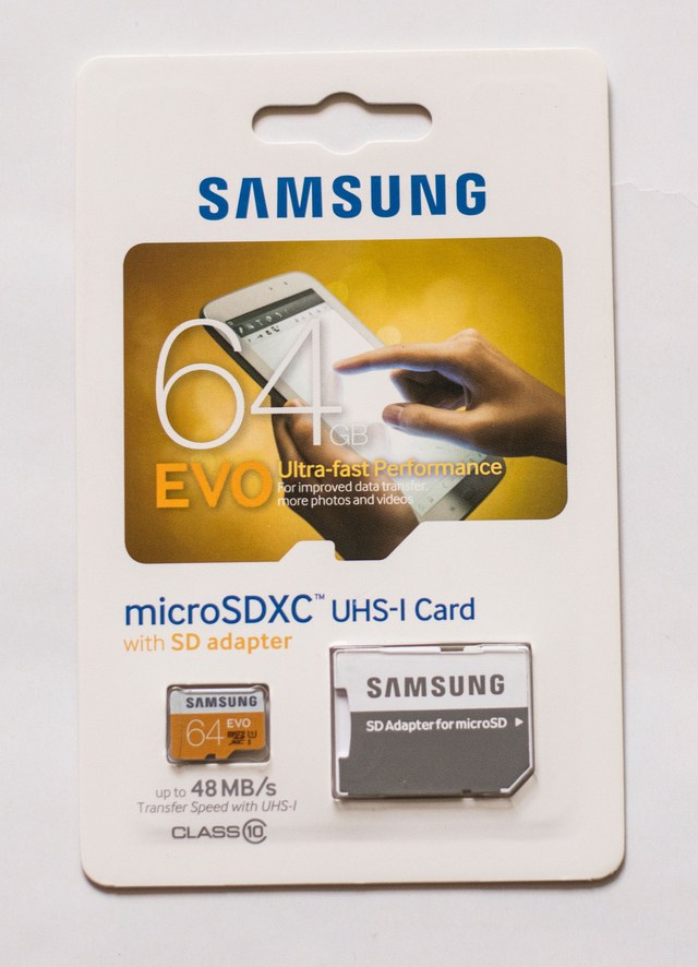 Test 64GB karet SD: 4× SDXC a 10× MicroSDXC 