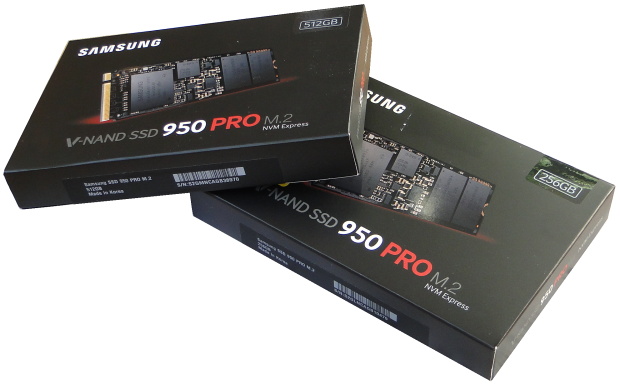 2× Samsung 950 Pro: Nové M.2 SSD 256 a 512 GB v testu 