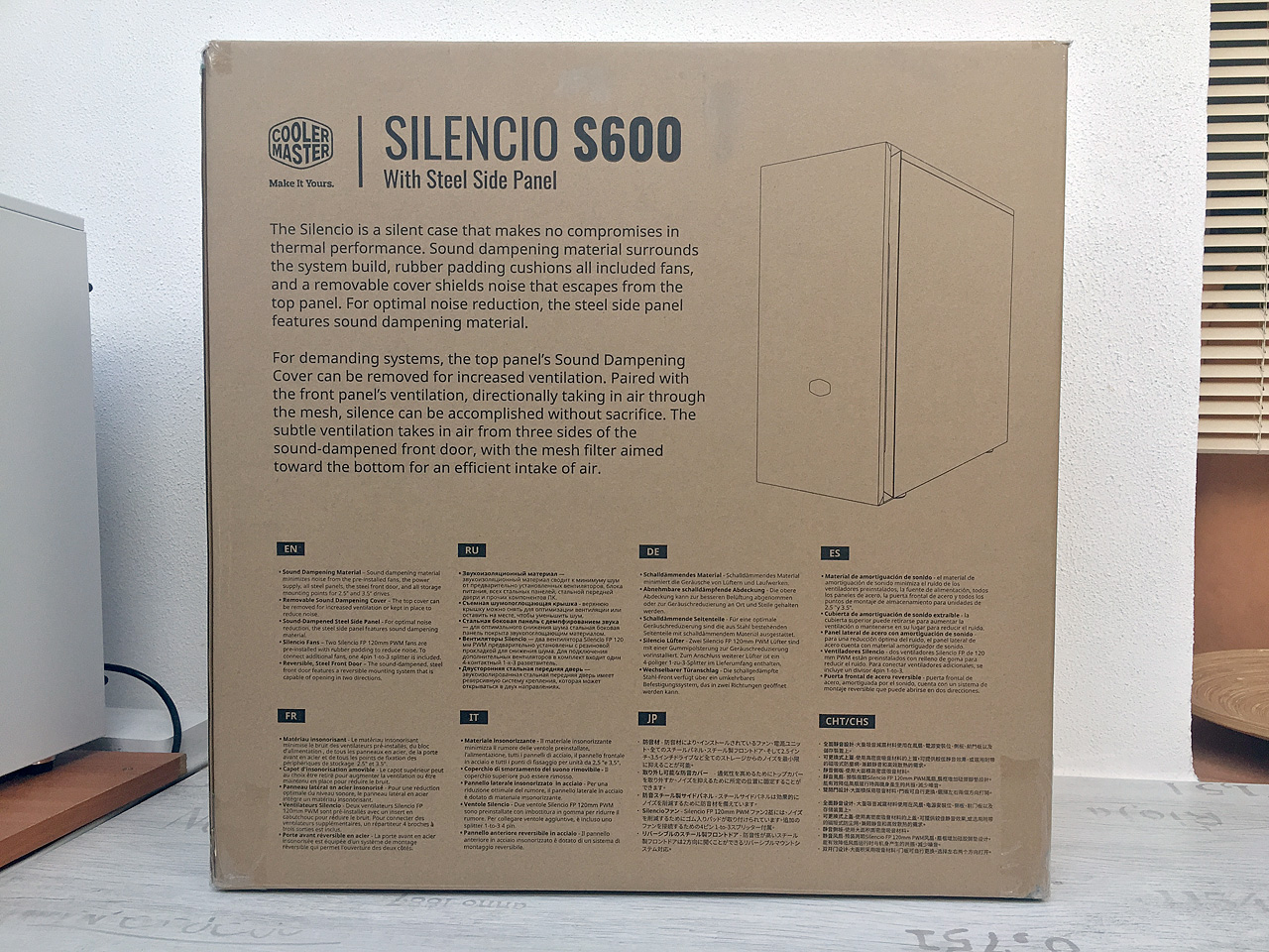 Cooler Master Silencio S600 – ticho má své pokračování