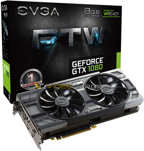 První nereferenční GeForce GTX 1080 představeny