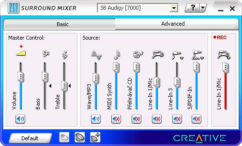 Test zvukových karet: Audiotrak, Creative a M-Audio