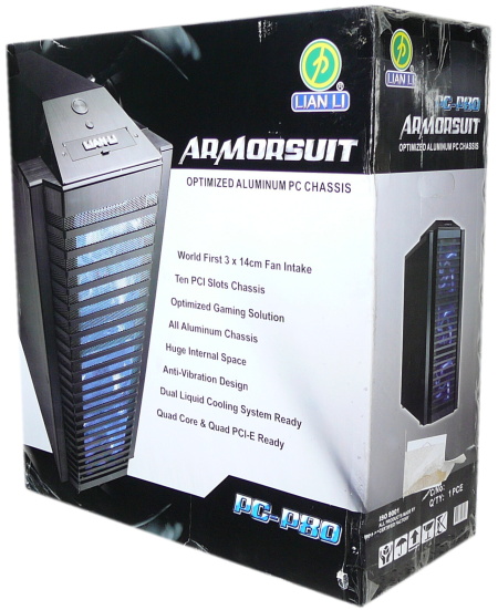 Lian Li Armorsuit PC-P80 - PC skříň pro náročné