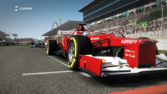 F1 2012 — povedená grafika s rozumnými nároky