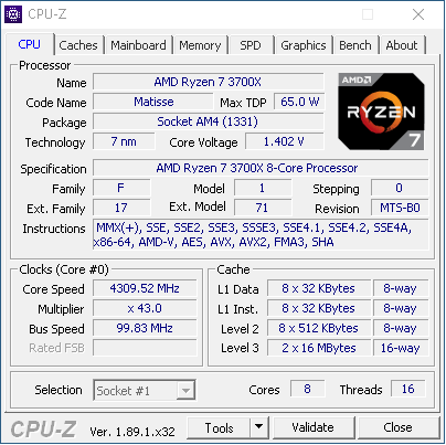 Test AMD Ryzen 7 3700X: nejvýhodnější osmijádro pro PC